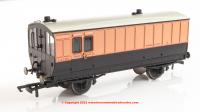 R40295 Hornby 4 Wheel Passenger Brake Coach number 82 - LSWR -  Era 2